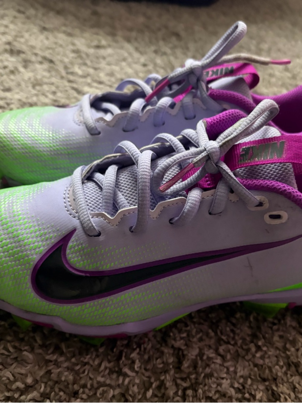 Nike Kids Vapor Shark 3 NRG Football Cleats.